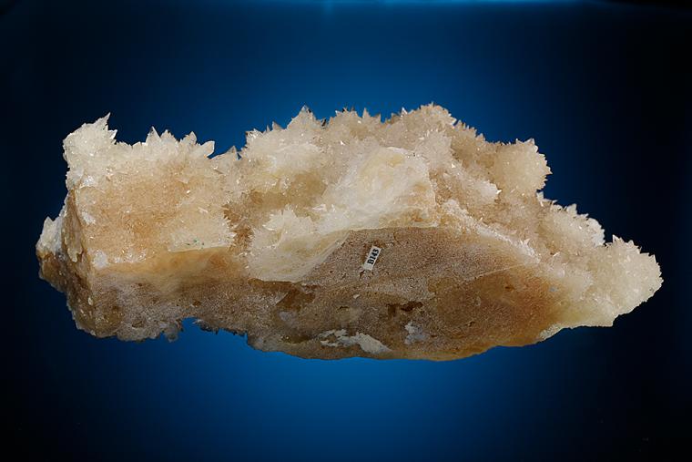 COLEMANITE on CALCITE